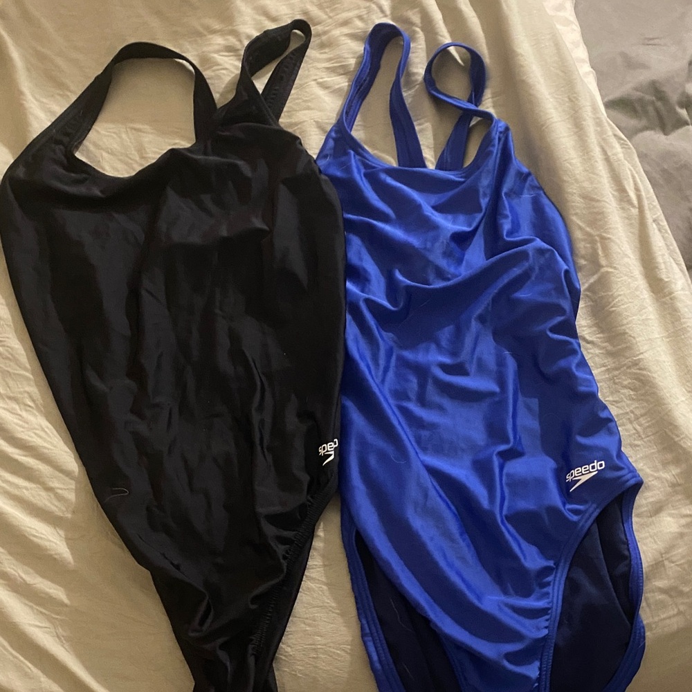Speedo Black and Blue Swimwear Duo